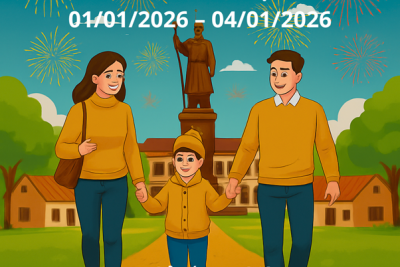 TRƯỜNG MẦM NON TRUNG THÀNH THÔNG BÁO LỊCH NGHỈ TẾT DƯƠNG LỊCH 2026