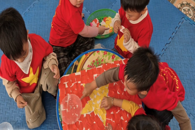 HÀNH TRÌNH TRẢI NGHIỆM 22/12 TẠI TRƯỜNG MẦM NON TRUNG THÀNH: NƠI NHỮNG MẦM NON HỌC CÁCH YÊU TỔ QUỐC