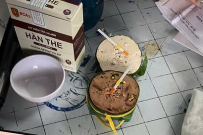 TRƯỜNG MẦM NON TRUNG THÀNH CHUNG TAY VÌ SỨC KHỎE CỘNG ĐỒNG – NÓI KHÔNG VỚI CHẤT CẤM TRONG THỰC PHẨM