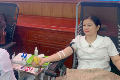 HÀNH TRÌNH GIỌT MÁU HỒNG CỦA TRƯỜNG MẦM NON TRUNG THÀNH -NĂM 2025